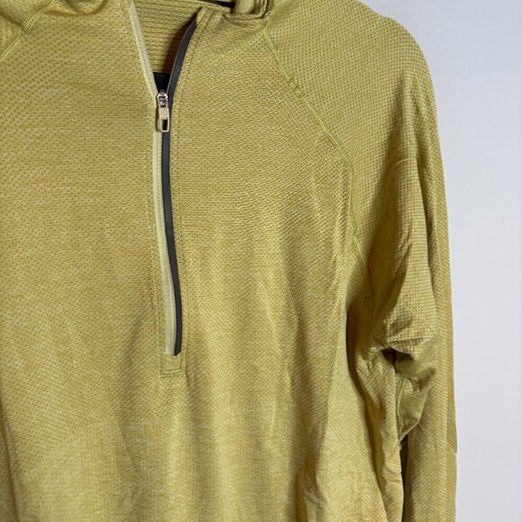 Lululemon Metal Vent Tech 1/2 Zip 2.0 Auric Gold / Dew Green - Picture 3 of 6